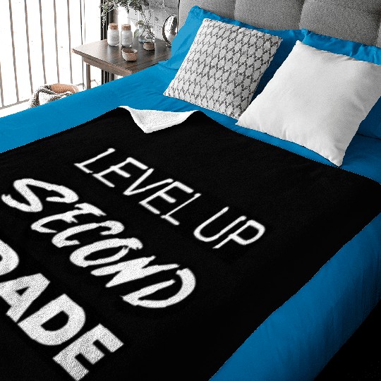 Back to School Baby Blankets Level Up 2nd