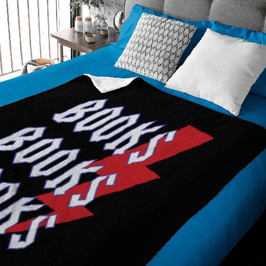 Reading Teacher Cool Books Thunderbolt Men Women Baby Blankets