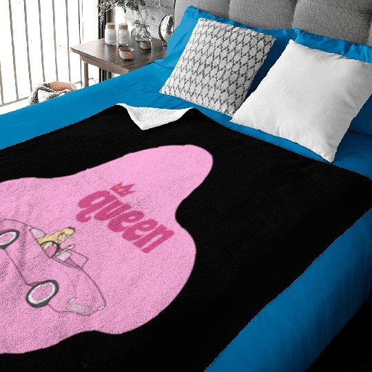 queen pink doll Baby Blankets