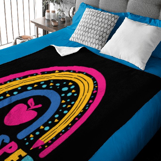 Special Education Teacher Paraprofessional Back To Baby Blankets