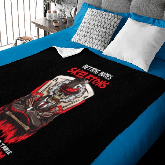 Poker Casino Poker Player Gambling Roulette Baby Blankets