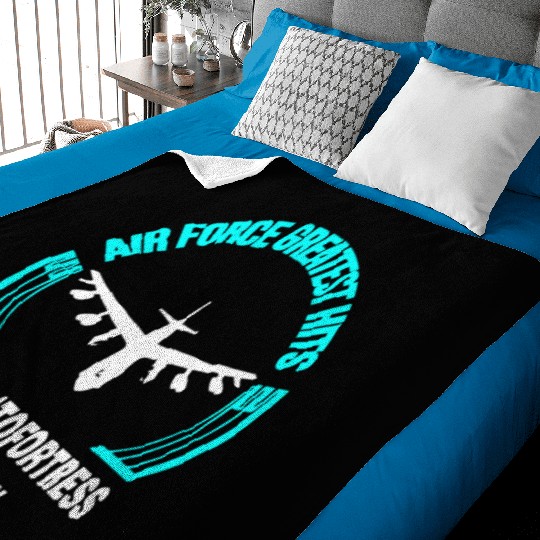 B 52 STRATOFORTRESS AIR FORCE Baby Blankets
