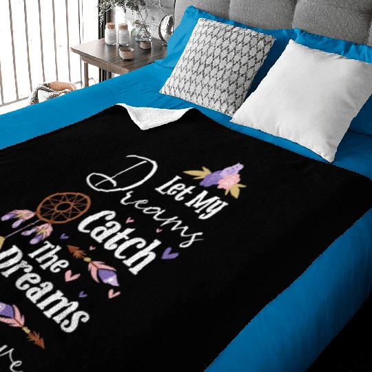 Dreams Feathers Tattoo Tribal Baby Blankets