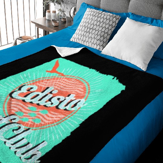 Edisto Beach South Carolina Family Vacation Surfer Baby Blankets