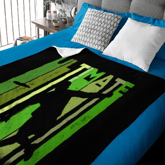 Ultimate Frisbee Frolf Disc Golf Flying Disc Sport Baby Blankets