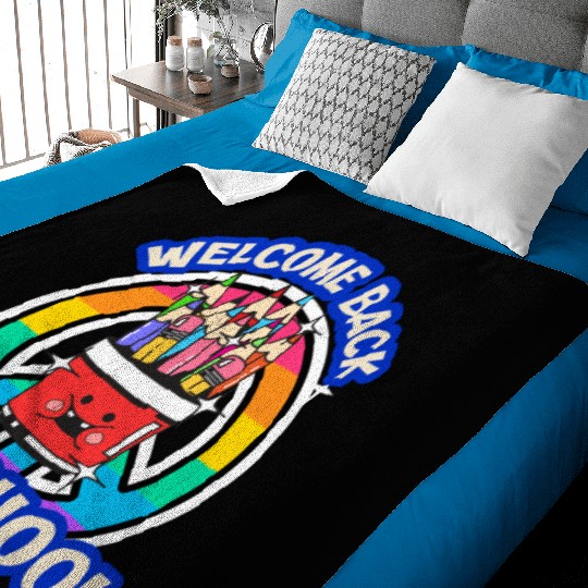 Welcome back to school Baby Blankets