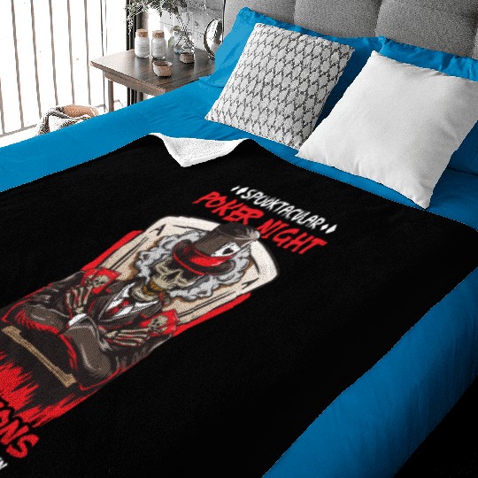 Poker Casino Poker Player Gambling Roulette Baby Blankets