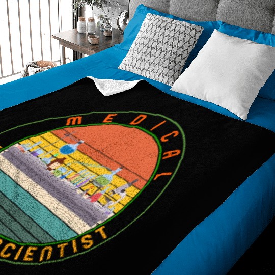 Science Baby Blankets, Medical Laboratory Scientist Baby Blankets,
