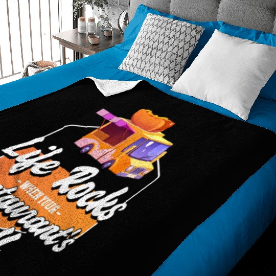 Fast Food Meal Meals On Wheels Grilling Baby Blankets