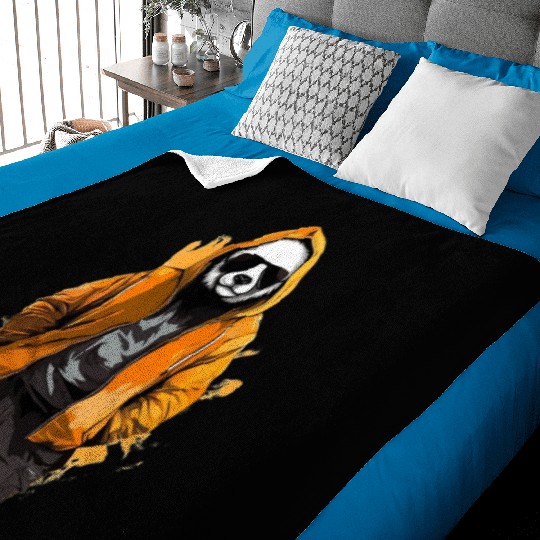 Street Style Giant Panda | Panda Lovers Baby Blankets