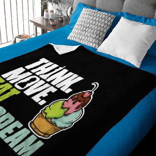 Funny Board Game Enthusiast For Ice Cream Lover Baby Blankets