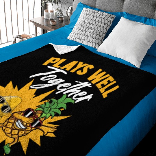 Pineapple And Lemon Plays Well Together A Sweet Baby Blankets