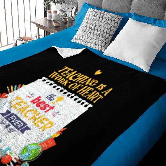 Best teacher ever Baby Blankets