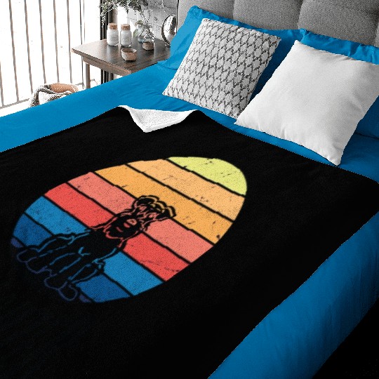 Schnauzer Love Baby Blankets