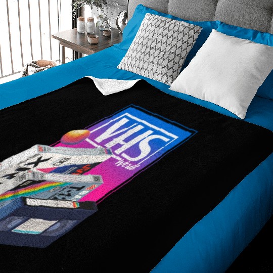 80s T ShirtVHS world Baby Blankets