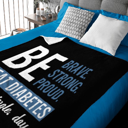 Beat Diabetes Baby Blankets