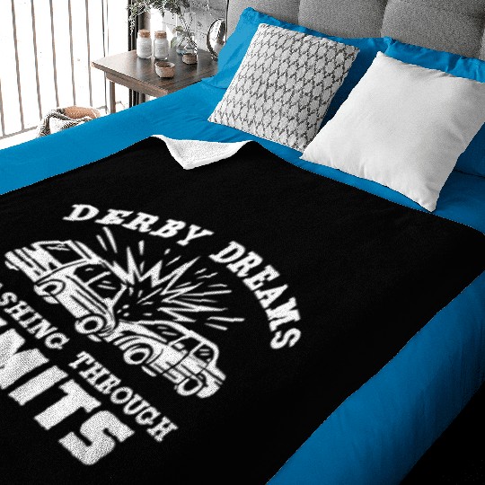 Demo Derby Demolition Derby Demolition Derby Lover Baby Blankets