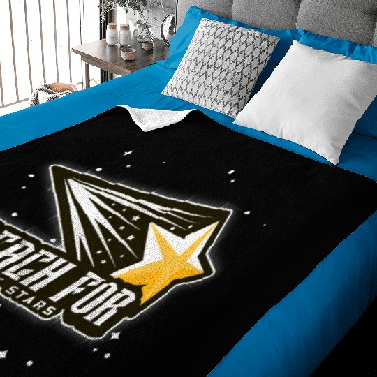 Reach for the Stars -astronomy today stars Baby Blankets