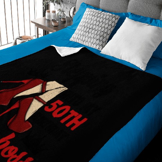 Stepping Into My 50Th Birthday Like A Boss Baby Blankets