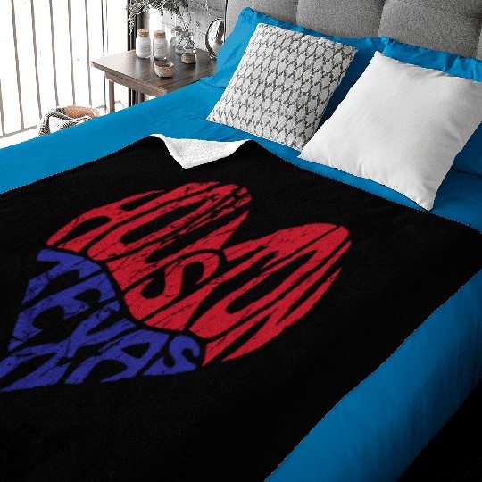 Houston, Texas Pride: Embrace the Spirit USA Baby Blankets