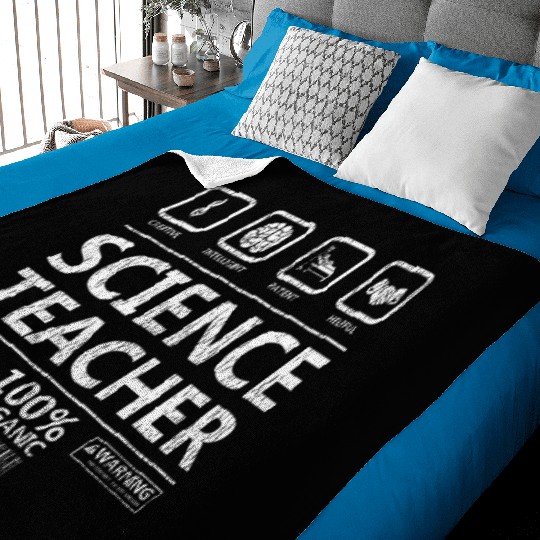 Creative Intelegent Science Chemistry Biology Baby Blankets
