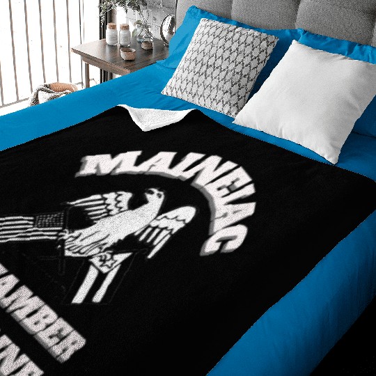 Maineiac Remamber Baby Blankets State of Maine Baby Blankets