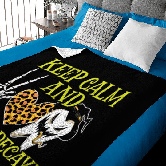 Keep Calm and Scare Decay! Baby Blankets