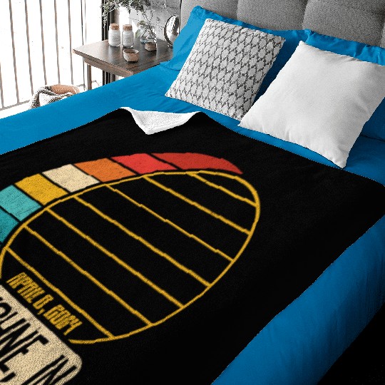 Total Solar Eclipse Indiana Fort Wayne EclipseFort Baby Blankets