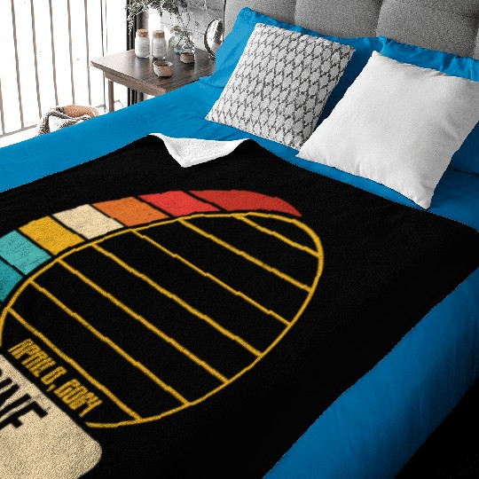 Total Solar Eclipse Maine April 28 2024 Eclipse Baby Blankets