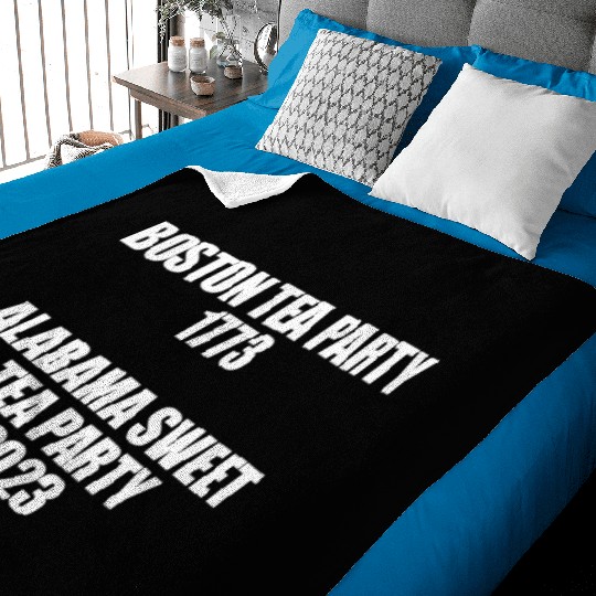 Sweet Tea Party Baby Blankets