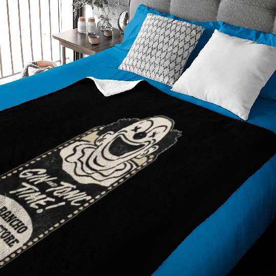 Vintage Clown Liquor Store South Central Baby Blankets