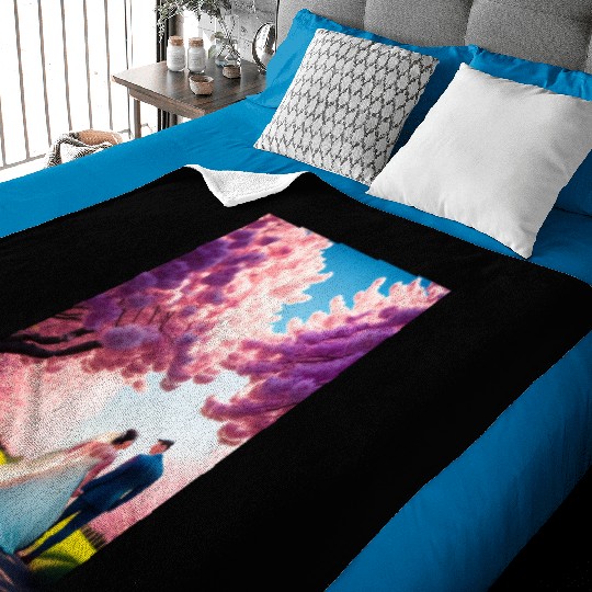 SPRING WEDDING Baby Blankets