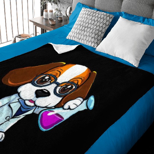 Beagle Puppy - Dexter Baby Blankets