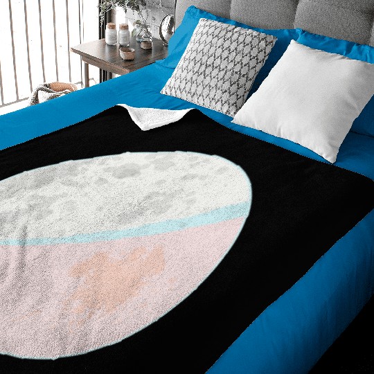 Colorful Abstract Circle Baby Blankets