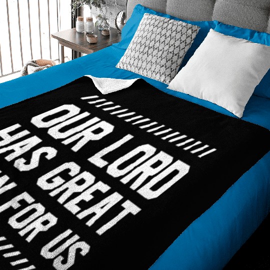 Our Lord Has Great Plans For Us Jesus Christian Baby Blankets