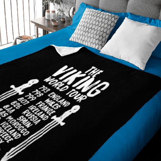 The Viking World Tour Baby Blankets