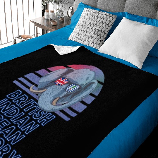 British Indian Ocean Territory Baby Blankets