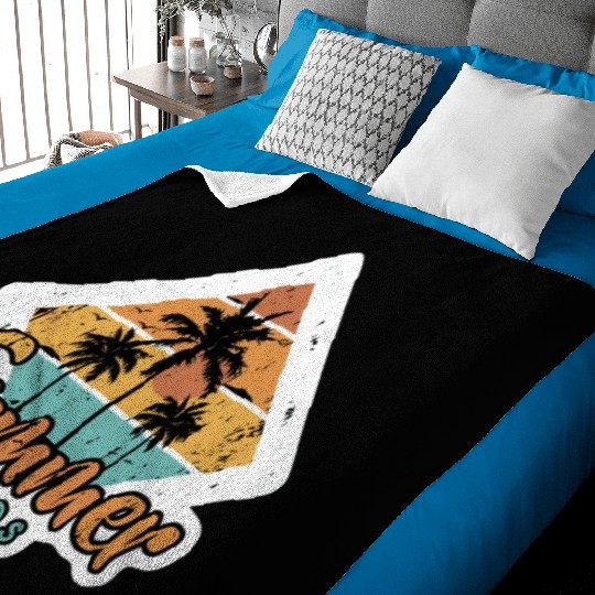 summer vibes Baby Blankets