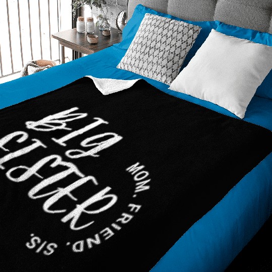 Big Sister Baby Blankets