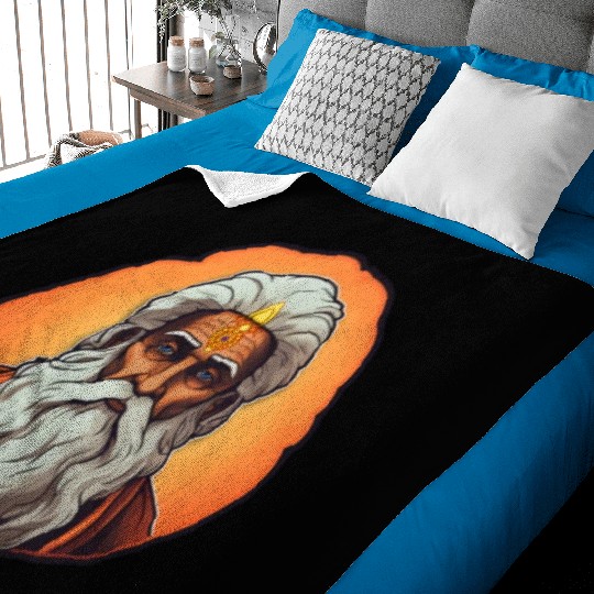 Guru Spiritual Buddhism Baby Blankets