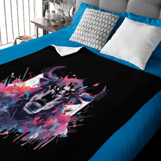 Kuhkkopf Kühne Agriculture Kälbchen Baby Blankets