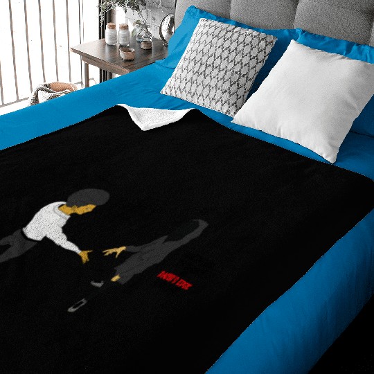 Dance On Razors Edge Baby Blankets