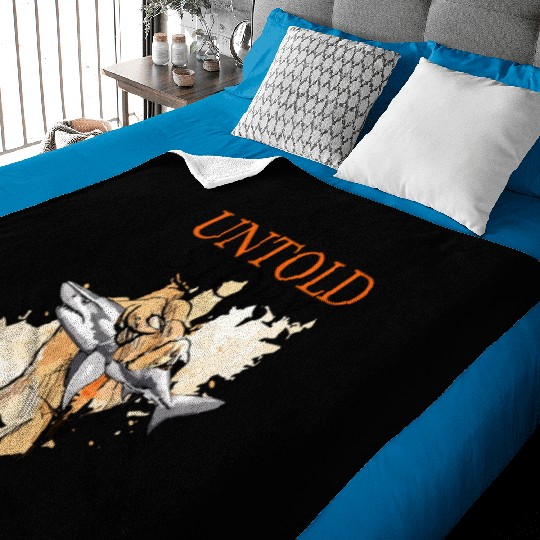 New Untold Story Shark Baby Blankets