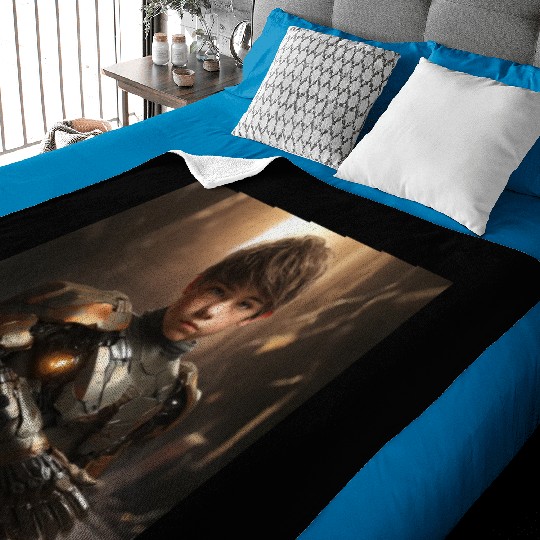 Robotic Level Up Baby Blankets