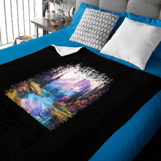 Nature Is My Church Baby Blankets