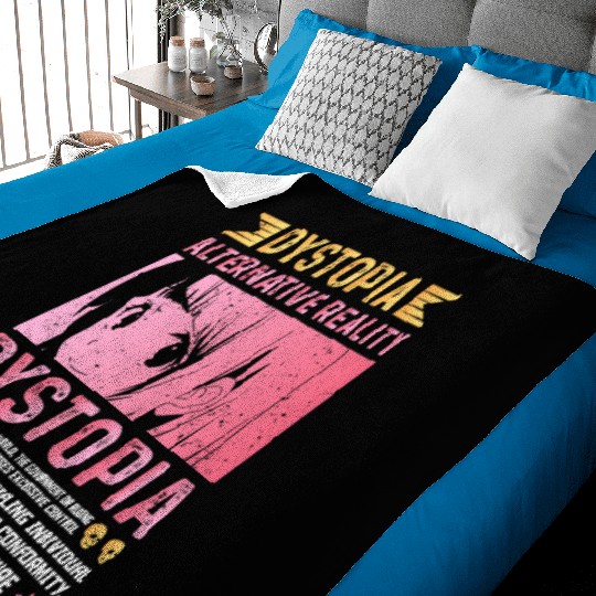 Dystopia Alternative Reality In Dystopian World Baby Blankets