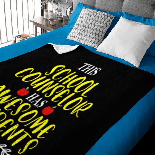 This School Counselor Has Awesome Students Baby Blankets