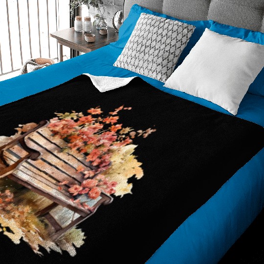 Wild Flowers Baby Blankets Design - Funny gift