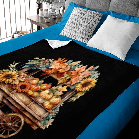 Wild Flowers Baby Blankets Design - Funny gift