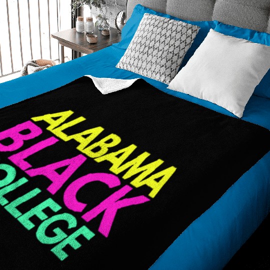 Albm #3 Black College (Fraternity Edition) Baby Blankets